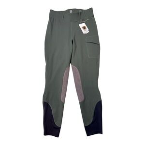 Noble Outfitters Green Riding Balance Tight with Booty Boost Equestrian NWT